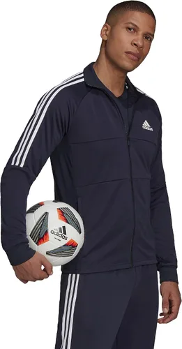 Vista 6 de adidas Aeroready Sereno Cut 3 rayas Slim Track Top para hombre