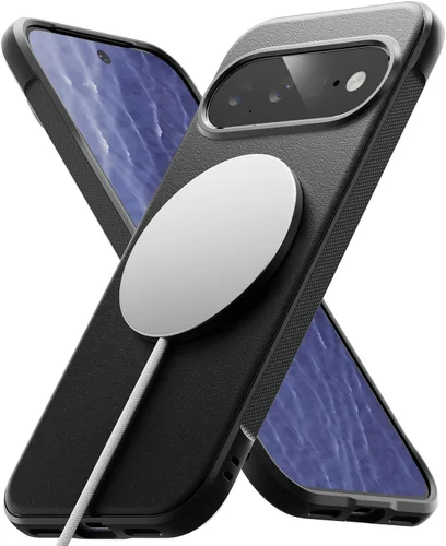 Vista 24 de Ringke Onyx [Compatible con MagSafe] Diseñado para funda de Google Pixel 9 Pro XL, tecnología antihuellas previene manchas aceitosas, agarre