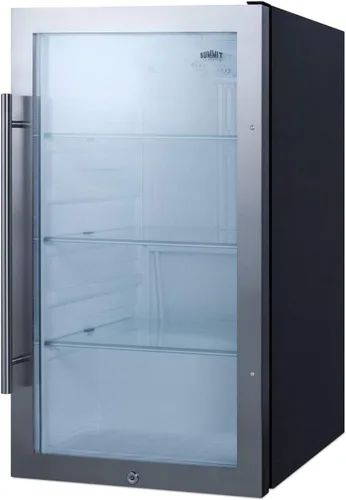 Vista 3 de Summit SPR489OS 19 Inch Wide Indoor/Outdoor Beverage Cooler Gris claro