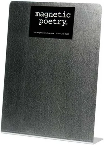 Vista 2 de Magnetic Poetry Productos educativos - Tabla de caballete de metal - 11x13 pulgadas