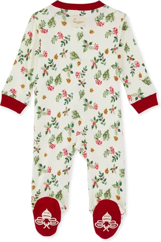 Vista 2 de Burts Bees Baby - Pijama de una pieza enterizo de bebé de 100 algodón orgánico con cremallera frontal para dormir
