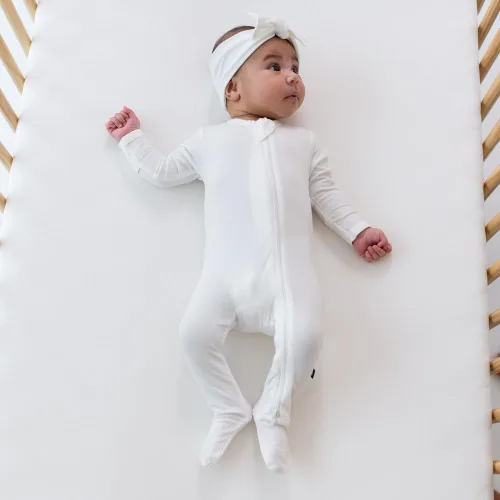 Vista 20 de KYTE BABY Pies unisex con cierre de cremallera, rayón hecho de bambú, 0-24 meses
