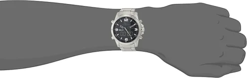 Vista 5 de Relic by Fossil Mens Walker Quartz Watch with Stainless SteelSilicone Strap