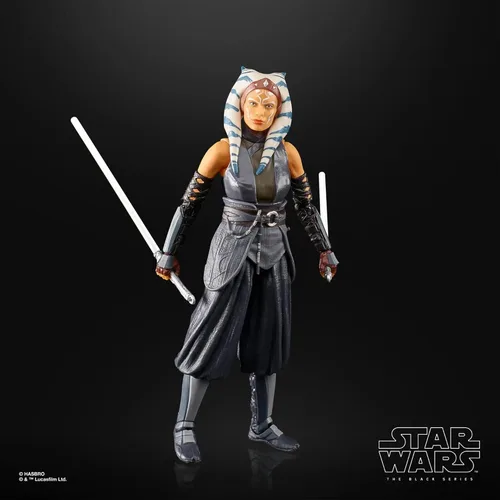 Vista 9 de STAR WARS The Black Series Ahsoka Tano Toy - Figura de acción coleccionable de The Mandalorian de 6 pulgadas, juguetes para niños a partir de 4 años