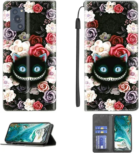Vista 345 de jioeuinly ATT Motivate 2 - Funda compatible con ATT Motivate 2, funda con soporte abatible y cierre magnético DJS