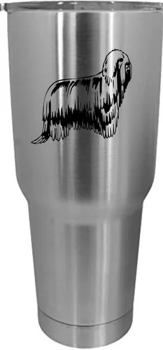 Vista 155 de Cairn Terrier - Vaso grabado con temática de perro, 30 onzas