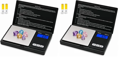 Vista 10 de Smart Weigh Digital Pocket Gram Scale 3.53 oz x 0.0004 oz, LCD