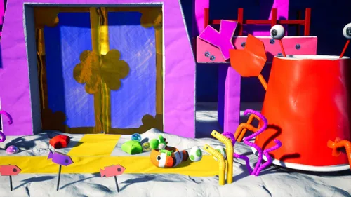 Vista 3 de Yoshis Handmade World - Nintendo Switch código digital