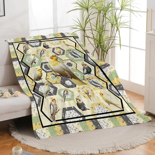 Vista 10 de Manta de águila con la bandera estadounidense y águila calva, regalos para niños, niñas, niños, adultos, mujeres y hombres, suave, acogedora, cálida