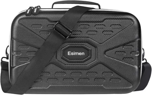 Vista 2 de Esimen Funda protectora rígida de viaje para Oculus Quest 2, accesorios con correa para el hombro, protector de vidrio de realidad virtual, a prueba