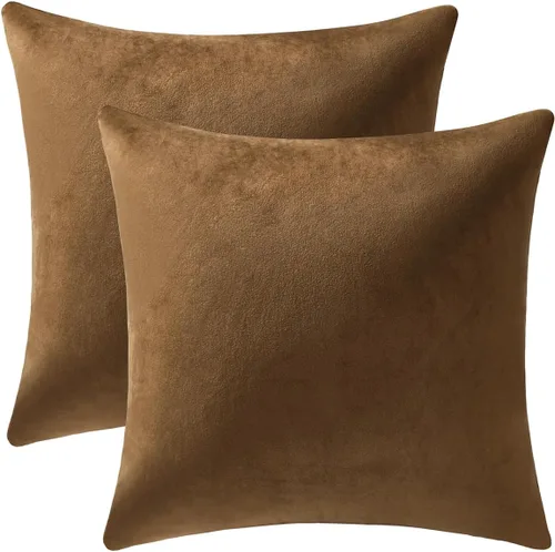 Vista 46 de Funda de almohada para cuerpo de Dezene, súper suave de terciopelo con cierre de cremallera oculto.