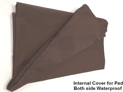 Vista 3 de Dogbed4less 1 paquete de funda de edredón interna impermeable con cremallera para perros pequeños, medianos de 35 x 20 x 4 pulgadas, almohadilla
