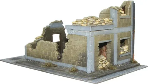 Vista 5 de Warlord Games Wrecked House Wargaming Plastic Scenery Bolt Action