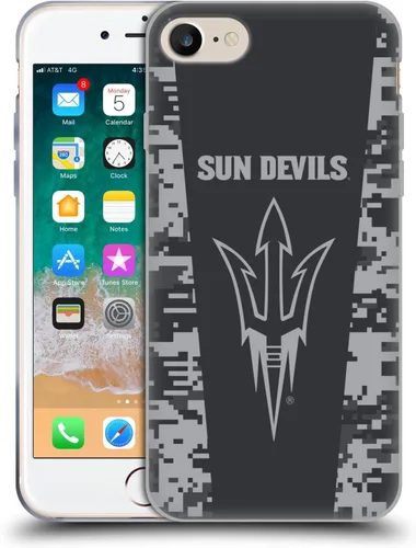 Vista 81 de Head Case Designs Funda de gel ASU Camou con licencia oficial de la Universidad Estatal de Arizona [protección de grado militar] compatible