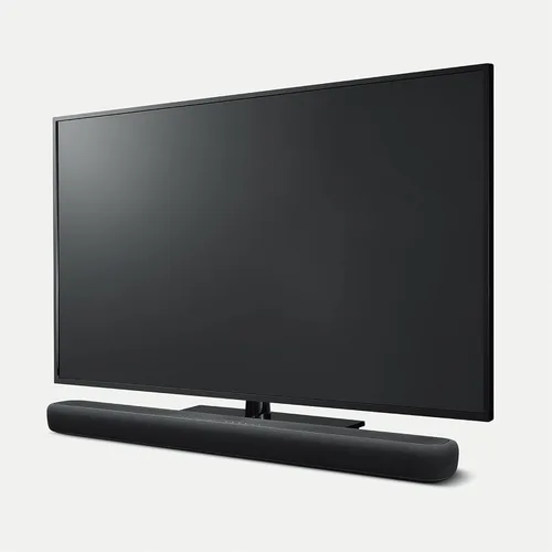 Vista 4 de Yamaha Audio YAS-209BL Barra de sonido con subwoofer inalámbrico, Bluetooth integrado y control de voz Alexa, sistema de barra de sonido de 2.1