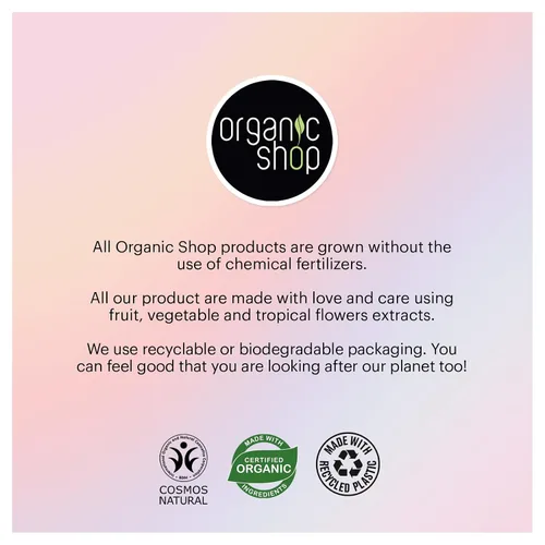 Vista 8 de Organic Shop Barra de champú sólido voluminizador de bambú y ceniza volcánica, 100% vegano y orgánico, sin parabenos y 0% conservantes, ecológico