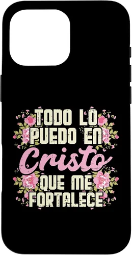 Vista 19 de Todo Lo Puedo En Cristo God Jesus - Funda de regalo cristiana para iPhone 17