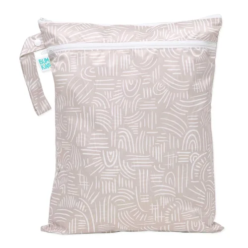 Vista 20 de Bumkins Bolsa Húmeda Colgante Impermeable Grande para Bebé, Lavandería, Ropa Sucia, Viajes, Traje de Baño, Pañales de Tela, Piscina, Toallas