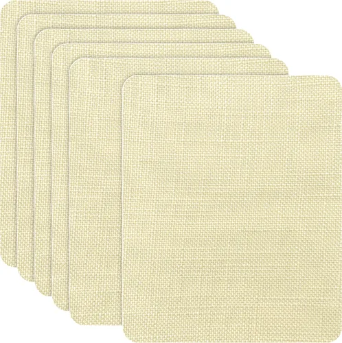 Vista 12 de Azobur Parche de reparación de sofá, 6 piezas de parches de microfibra, reparación de parches de tela autoadhesivos, aspecto lujoso, sofá de Beige