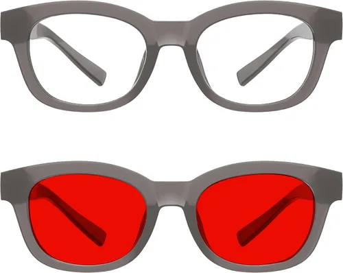 Vista 121 de Eyekepper Gafas de luz azul para hombre y mujer, paquete de 6 lentes Pilot Paquete de 6 color mezclado