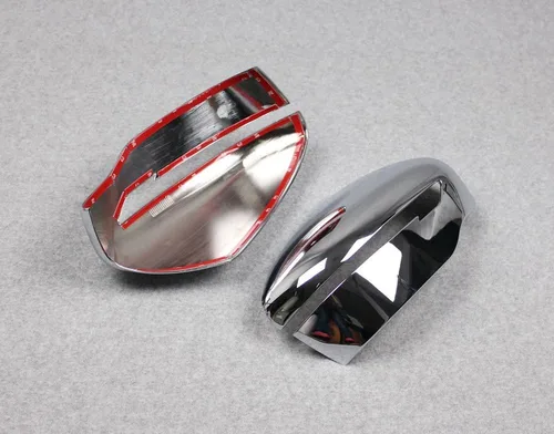 Vista 5 de Generic Cromo espejo retrovisor lateral cubierta ajuste para Nissan X-Trail Rogue 2014 2015 2016 2017