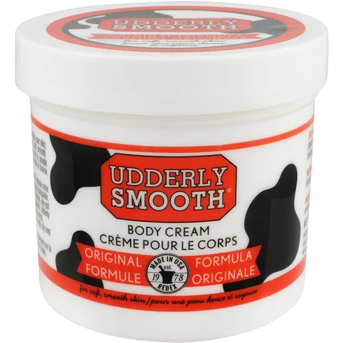 Vista 4 de Crema hidratante Udderly Smooth, envase de 12 oz (paquete de 6), Total 1, Blanco