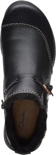Vista 7 de Clarks Roseville Aster - Botines para mujer, Negro