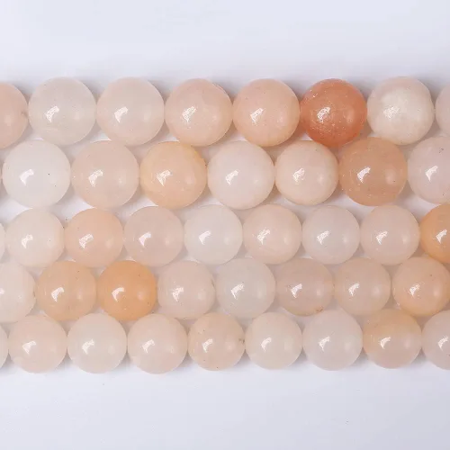 Vista 237 de 100 cuentas de piedra multicolor natural de 0.236 pulgadas (0.236 in), cuentas espaciadoras sueltas redondas para hacer pulseras, collares, aretes