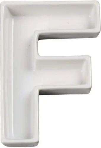 Vista 15 de Plato de cerámica con diseño de carta de amor Ivy Lane, color blanco, 6 - pulgadas, Blanco