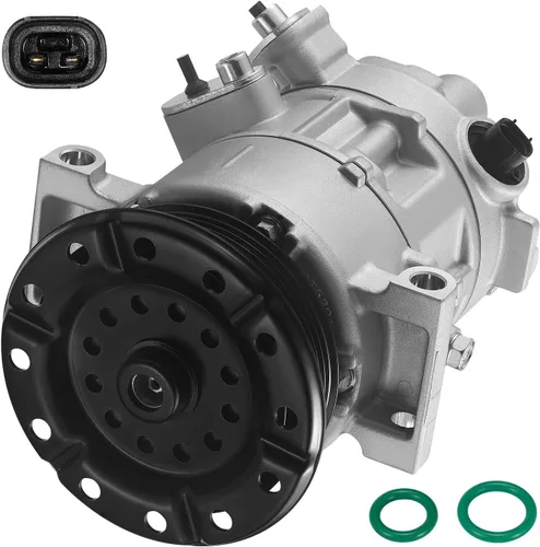 Vista 17 de BDFHYK 58553 Compresor de aire acondicionado con embrague compatible con Dodge 1994 1995 Dakota Ram 1500 2500 3500, reemplaza 2004359, 271300, 4359