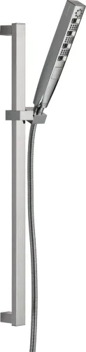 Vista 10 de Delta Faucet Tetra H2Okinetic - Regadera de mano con manguera, cabezal de ducha de mano dorado, ducha de mano con barra deslizante, ducha de mano