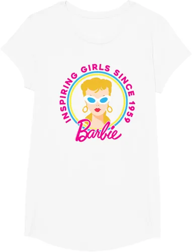 Vista 22 de Barbie - Camiseta inspiradora del 60 aniversario para niñas desde los 59 Negro