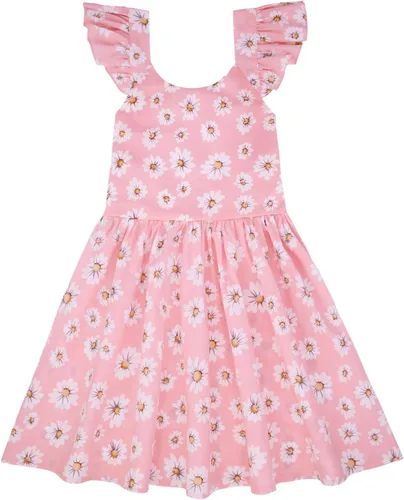 Vista 115 de Vestido de verano para niña, de algodón, con diseño floral