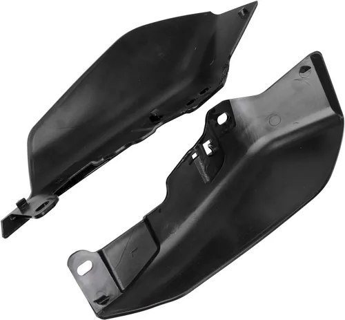 Vista 6 de Deflector de aire de marco medio negro escudo térmico para Harley Electra Glide Road Glide Road King Street Glide Tri Glide 2017 2018 2019