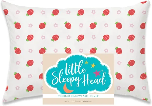 Vista 21 de Funda de almohada para jóvenes Little Sleepy Head - 100% funda de almohada de algodón y hipoalergénica - Funda de almohada envolvente de ajuste