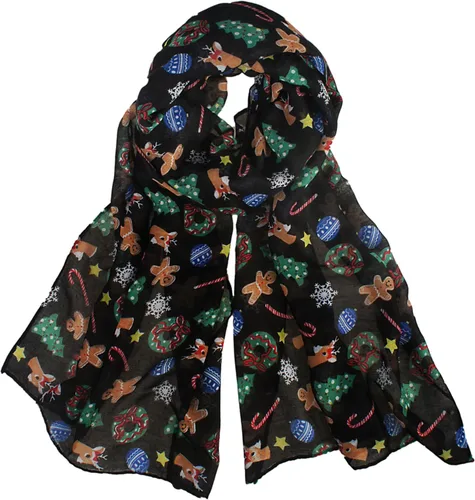 Vista 73 de VIVIAN & VINCENT Bufanda de Navidad suave y ligera para otoño e invierno para mujeres y niñas