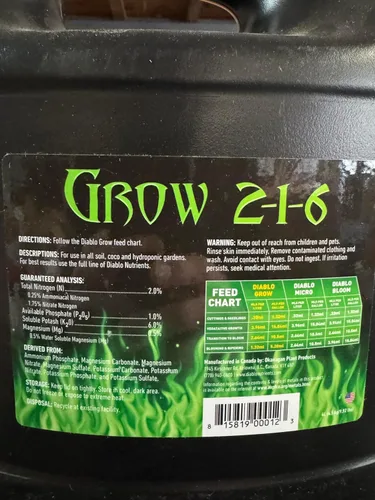 Vista 5 de Micro, Grow and Bloom Botellas de 4 litros - 1 de cada una