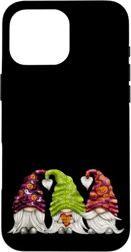 Vista 19 de iPhone 16 Cute Halloween Accessories For Kids Gnome Boo Halloween Case