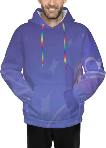 Vista 8 de Sudadera con capucha para hombre, sudadera de moda con capucha para adolescentes, hombres y jóvenes