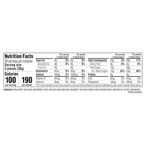 Vista 6 de CLIF BLOKS - Sabor Mountain Berry - Masticables energéticos - Sin OGM - A base de plantas - Combustible rápido para ciclismo y running