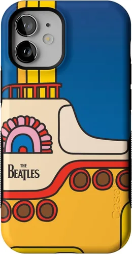 Vista 37 de Funda Casely para iPhone 12 Mini Todo lo que necesitas es amor Beatles Compatible con MagSafe Diseño protector audaz
