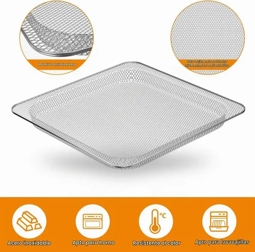 Vista 4 de Bandeja de repuesto para freidora de aire para horno tostador Ninja SP100