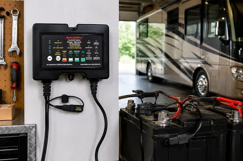 Vista 5 de BatteryMINDer cargador/mantenedor/sistema desulfator de batería de 5 etapas, 24V, 1/2/4 Amp, Modelo #244CEC1