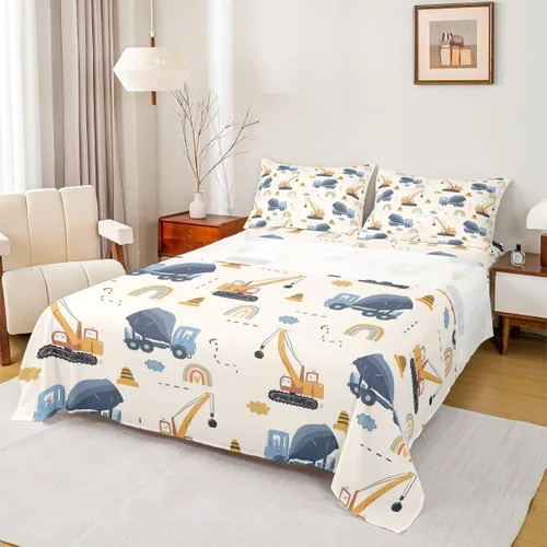 Vista 20 de Castle Fairy Juego de sábanas de motocross tamaño twin, juego de ropa de cama verde con diseño de panal ombré, decoración de habitación de niños