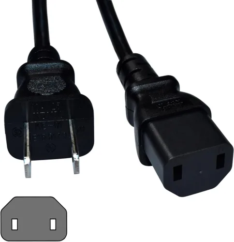 Vista 2 de HQRP Cable de alimentación de CA de 10 pies compatible con receptor AV Onkyo TX-SR875 TX-SR876, cable de red receptor de CD CR-N755, certificado UL
