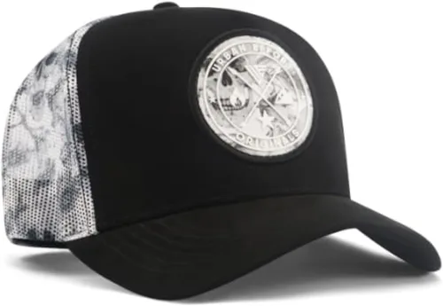 Vista 13 de Urban Effort Trucker Hat for Men - Mesh Back Baseball Cap, 5 Panel Snapback Hats for Men and Women, Adjustable Curved Brim Trucker Hats Azul bebé