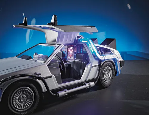Vista 7 de Playmobil Regreso al futuro Delorean