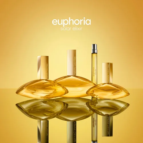 Vista 7 de Calvin Klein Euphoria Solar Elixir Parfum Intense - Perfume Ambery para mujer - Con mango, orquídea dorada, vainilla y madera de cedro - Fragancia