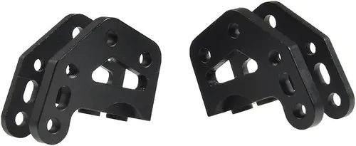 Vista 6 de Aleación doble inferior montaje de enlace de choque para 1/10 RC Crawler Axial Wraith 90018 RR10