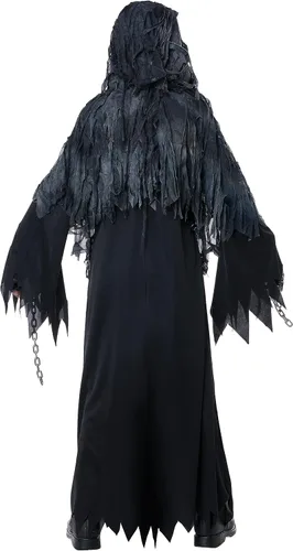 Vista 3 de California Costumes Disfraz de esqueleto de la parca para niños, Varios